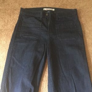 J brand like new wide legs